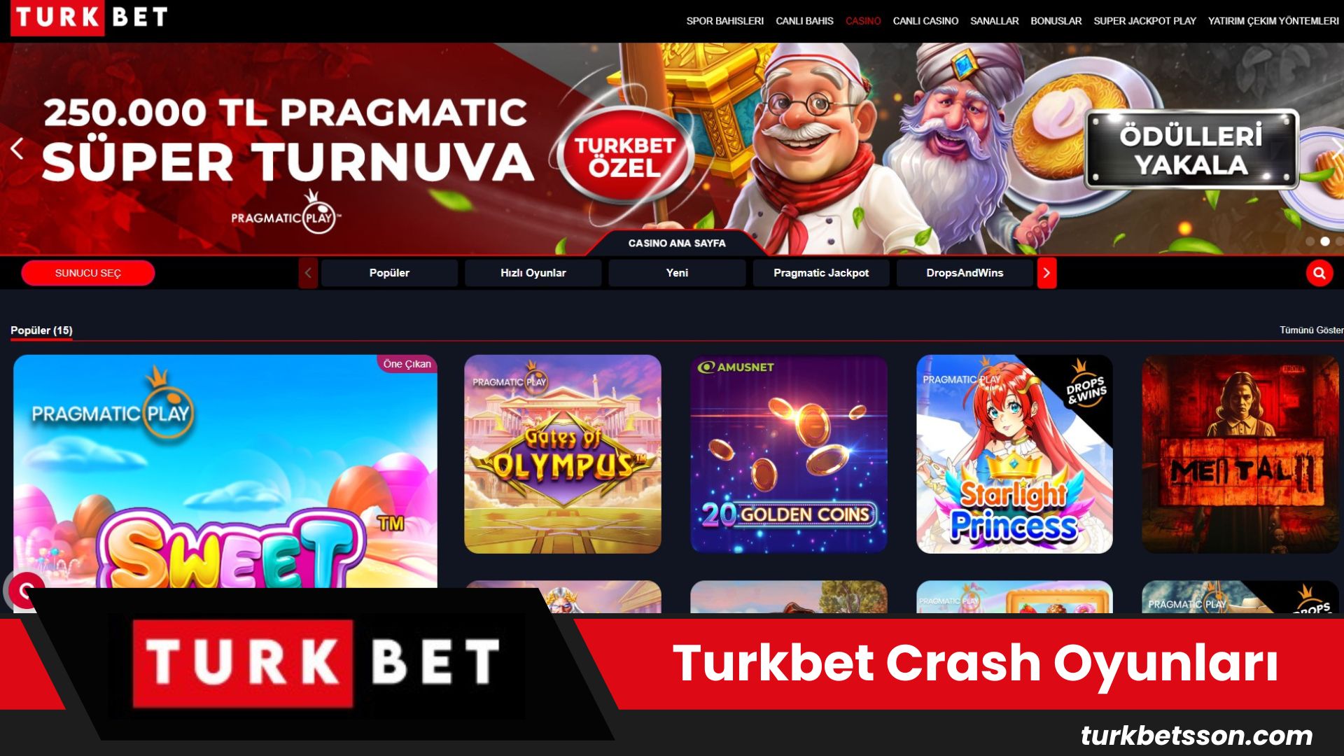 Turkbet Crash Oyunları