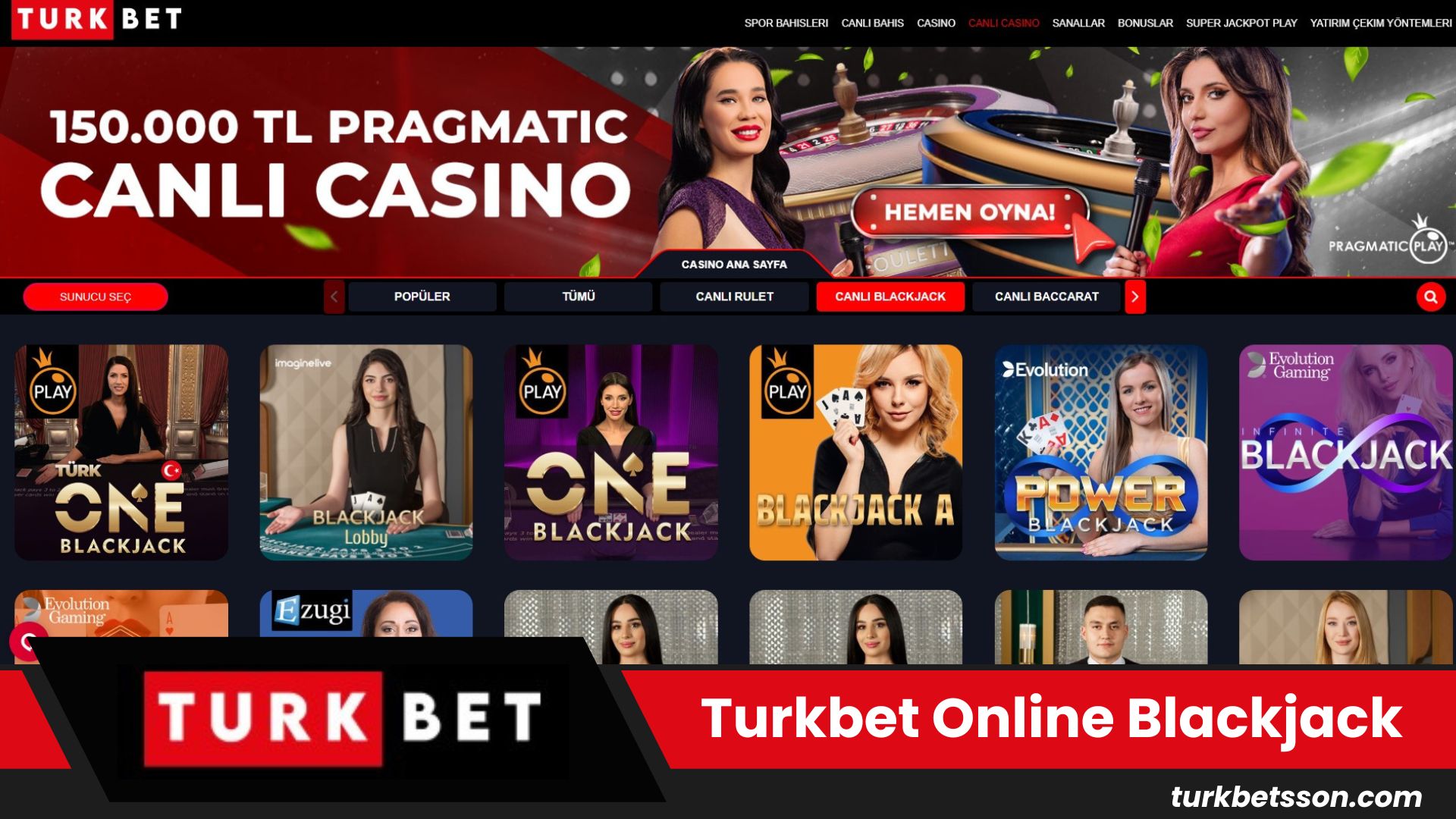 Turkbet Online Blackjack